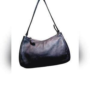 GUC Kate Spade NY Pine Street Finley Pebbled Leather Black Shoulder Hobo Bag